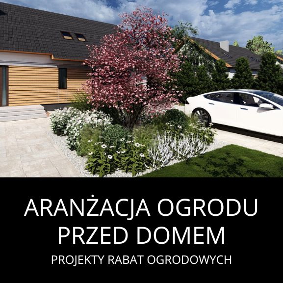 Aranżacja ogrodu przed domem