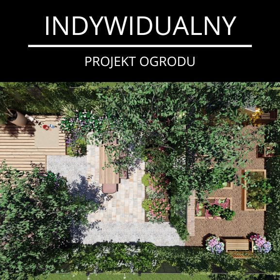 Projekt indywidualny ogrodu