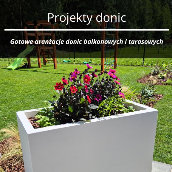 Projekty donic tarasowych i balkonowych