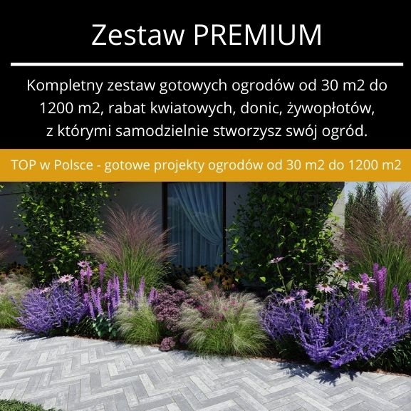 220 projektów ogrodów i rabat ogrodowych
